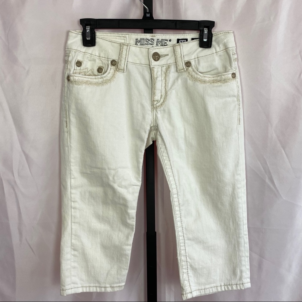 Miss Me Irene Cropped Capri Pants, size 28